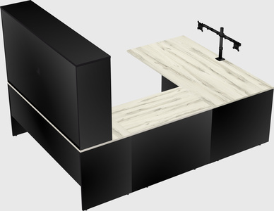 Executive u-shape desk