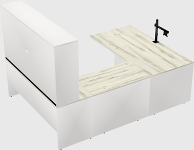Executive u-shape desk