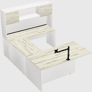 Executive u-shape desk