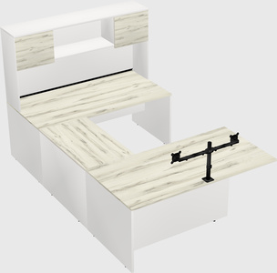 Executive u-shape desk