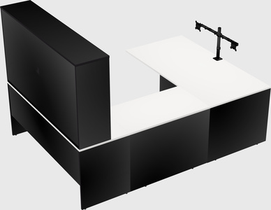 Executive u-shape desk