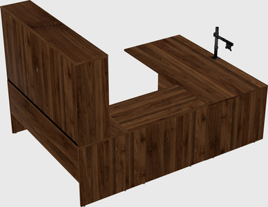 Executive u-shape desk