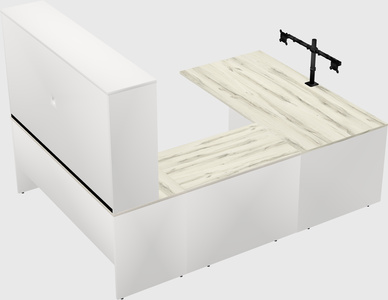 Executive u-shape desk