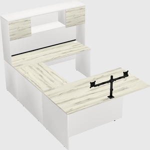 Executive u-shape desk