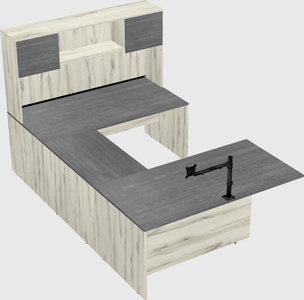 Bureau exécutif en u