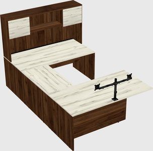 Executive u-shape desk