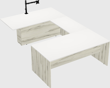 Executive u-shape desk