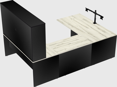 Executive u-shape desk