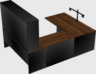 Executive u-shape desk