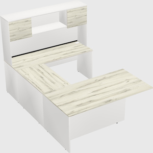 Executive u-shape desk
