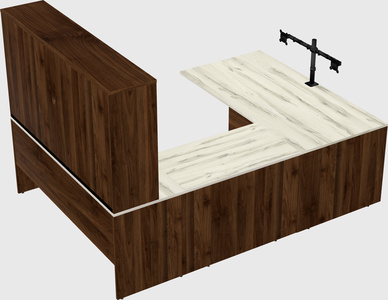 Executive u-shape desk
