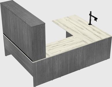 Executive u-shape desk