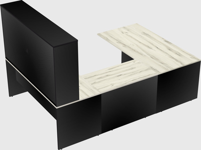 Executive u-shape desk