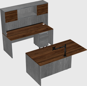 Executive parallel desk