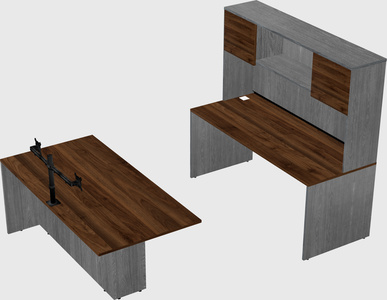 Executive parallel desk