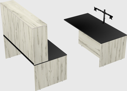 Executive parallel desk