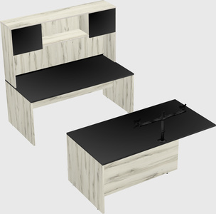 Executive parallel desk