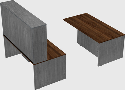 Executive parallel desk