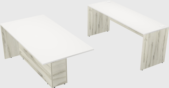 Executive parallel desk