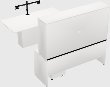 Executive parallel desk
