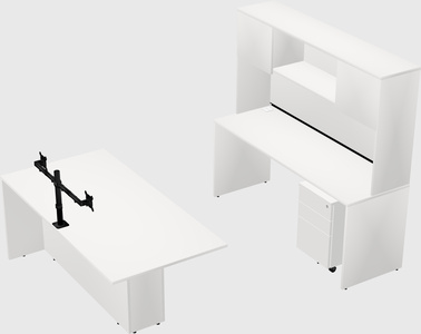 Executive parallel desk