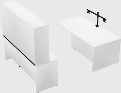 Executive parallel desk