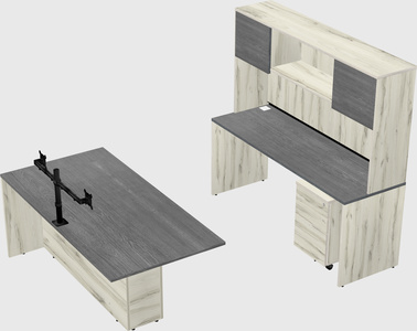 Executive parallel desk