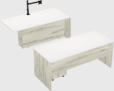 Executive parallel desk