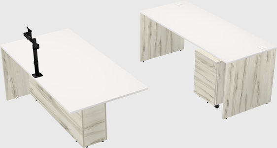 Executive parallel desk