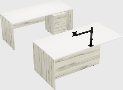 Executive parallel desk