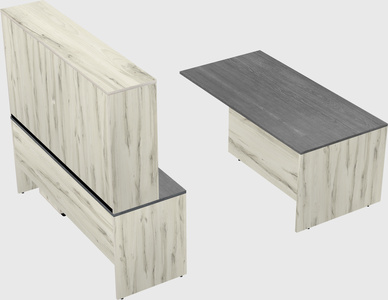 Executive parallel desk
