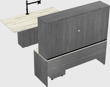 Executive parallel desk
