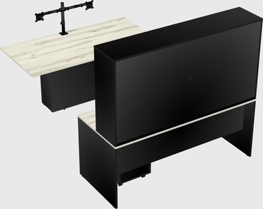 Executive parallel desk
