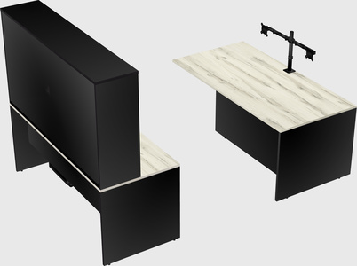 Executive parallel desk
