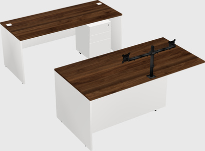 Executive parallel desk