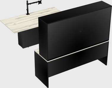 Executive parallel desk
