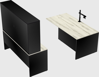 Executive parallel desk