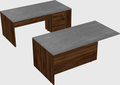 Executive parallel desk