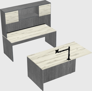 Executive parallel desk