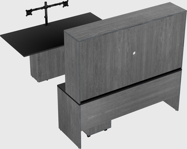 Executive parallel desk