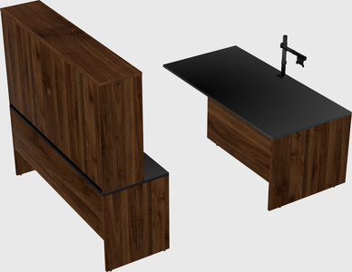 Executive parallel desk