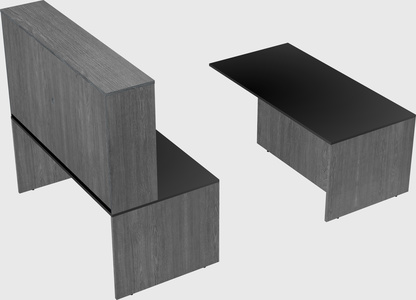 Executive parallel desk