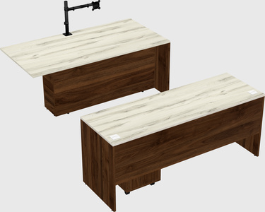 Executive parallel desk