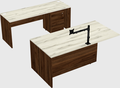Executive parallel desk