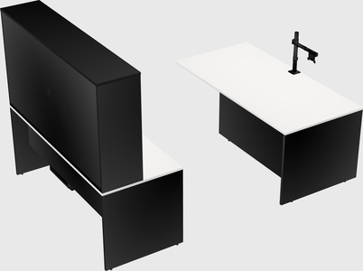 Executive parallel desk