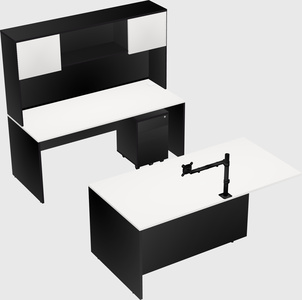 Executive parallel desk