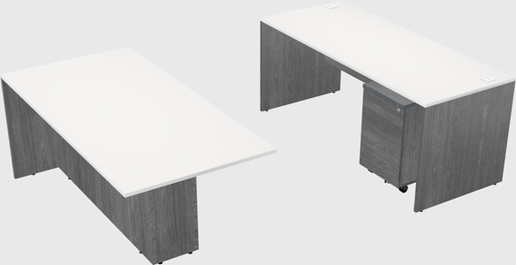 Executive parallel desk