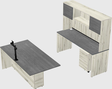 Executive parallel desk