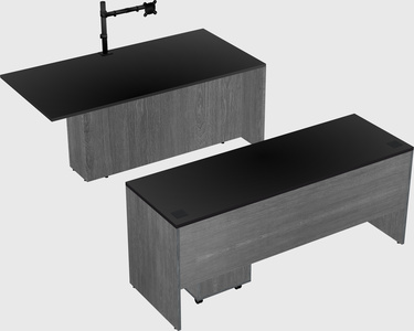 Executive parallel desk