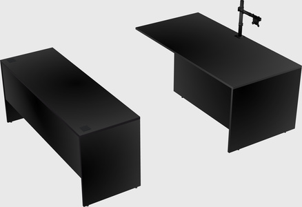 Executive parallel desk